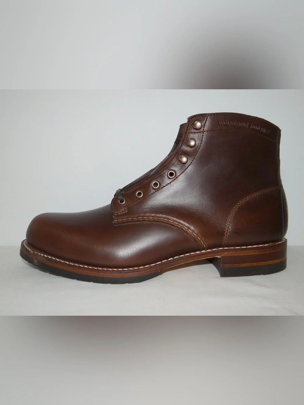 WOLVERINE 1000 Mile Horween leather boots Brown New